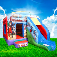 Load image into Gallery viewer, Pirate Bouncy Castle with Slide 15ft x 18ft