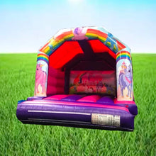 Load image into Gallery viewer, Unicorn Bouncy Castle 10ft x 12ft